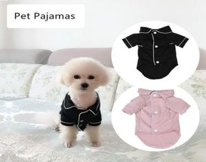 Petit vêtements de chien manteau pour animaux de compagnie Pyjamas Black Rose Girls Poodle Bichon Vêtements en peluche Cotton Boy Bulldog Softfeeling Shi6815779
