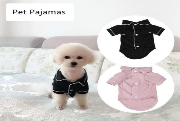 Petit vêtements de chien manteau pour animaux de compagnie Pyjamas Black Rose Girls Poodle Bichon Vêtements en peluche Cotton Boy Bulldog Softfeeling Shi6327957