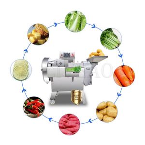 Petite Machine de découpe de légumes à Double tête, trancheuse, broyeur, coupe-légumes en acier inoxydable