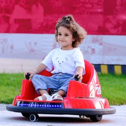 Auto-tamponneuse électrique pour enfants, petit divertissement, kart à glace pour enfants, parc carré intérieur et extérieur