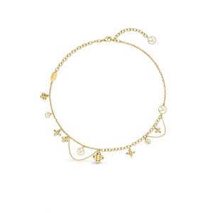 Pequeña flor colgante collar diseñador para mujer chapado en oro rosa letra cristal diamante cadenas para mujer collares conjunto de joyería fina de lujo regalo de niña del día de San Valentín