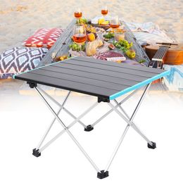 Petite Table de Camping pliante Table de plage Portable pour pique-nique en plein air cuisine randonnée RV voyage