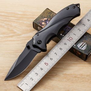 Klein vouwmes Buiten Blades Camping Hunting Pocket Pocket Mes Utility EDC Cutter Gray