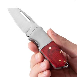 Petit couteau pliant couteaux de poche tactique auto-défense pour hommes aigus mini survival pocket kise edc extérieur camping minuscule couteau