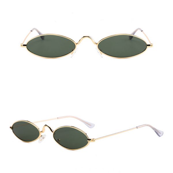 Gafas de sol de pesca de camuflaje redondas negras con montura pequeña para hombre y mujer, gafas de sol ovaladas de diseñador Vintage a la moda, gafas de sol rosas para mujer