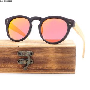 Pequeño marco y mujer Las gafas de pata de madera de bambú barata Las gafas de sol para la exportación pueden etiquetarse como populares