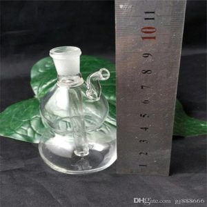 Accessoires de bongs en verre de narguilé suspendus de petite gourde ﾠ, Pipes à fumer en verre colorées mini multicolores Pipes à main Meilleure cuillère en verre