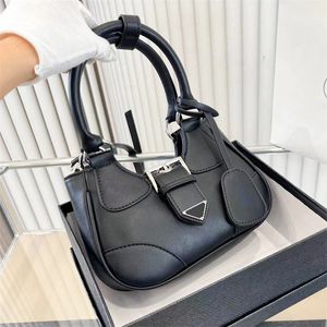 Poignée supérieure Petite demi-lune Cross Body Sacs Designer Sac à main de luxe Embrayage en cuir Fourre-tout Triangle Sac pour femme Homme Nylon Voyage Pochette Underarm Sac à bandoulière Sacs à main