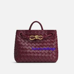 Small / moyen ANDIAMO SAG BOTEGAVENETA SAG DE PROCHEUR TOP CUIR INTRÉCCIATO AVEC STRAPE CROSS-BOD SLIDIN