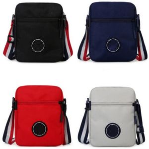 Kleine boodschapperzakken handtassen voor mannen mode canvas cross body tas waterdichte duurzame unisex ritssluiting handtas handtas koppeling schoudertassen