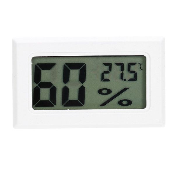 Pequeño mini medidor de humedad y temperatura mini digital LCD interior refrigerador electrónico sensor de temperatura higrómetro medidor digital displa1746532