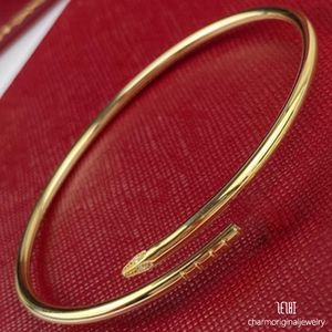 Bracelet à ongles mince Designer pour femme bracelet de bracelet bracener bracelets pour femmes bracelet à ongles pour hommes pour femmes créatrices en or