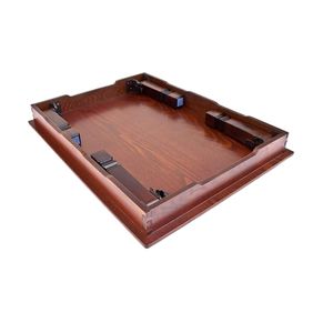 Pequeña mesa coreana mesa plegable mesa de té de té de estilo tradicional muebles antiguos asiáticos mesa de madera de comedor bajo