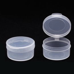 kleine ronde plastic container opbergdoos cosmetische pp zalfpotje 5g flessen met klikdeksels voor make-up lotion poeder verf sieraden