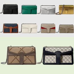 Kleine schoudertas portemonnee op ketting mini handtassen tassen jumb g portemonnees ontwerper luxe klassieke bakken