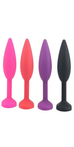 Petites perles anales en Silicone godemichet Anal avec bijoux en cristal produits gays pour adultes Plug Anal jouets sexuels anaux érotiques pour femme Men9674861