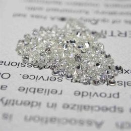 Klein formaat 1 mm tot 3 mm VVS1 Moissanite Diamanten los lab gekweekte witte D -stenen per karat2315