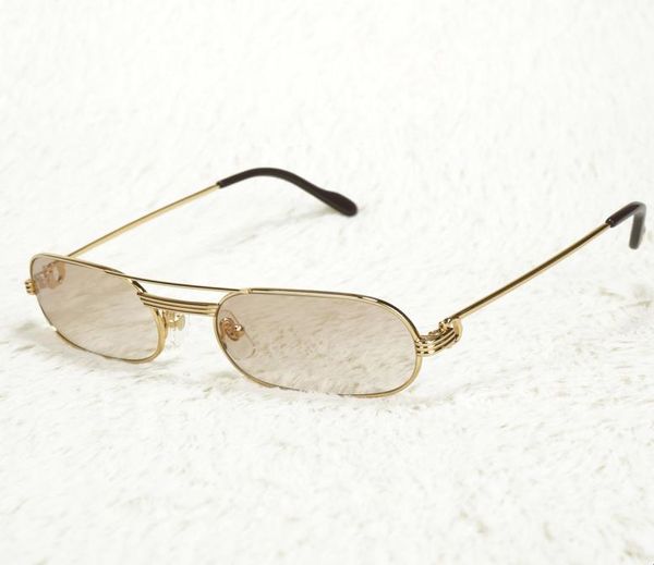 Cadre métallique de petite taille Men Lunettes de soleil Lunes de lecture pour hommes Eyeglass Vintage Femmes Remplissez les teintes de prescription Lunettes d'ordinateur5211948