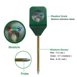 Petit sol d'humidité du sol Hygromètre Capteur d'humidité Capteur de plante Moniteur d'eau pour plantes en pot jardin