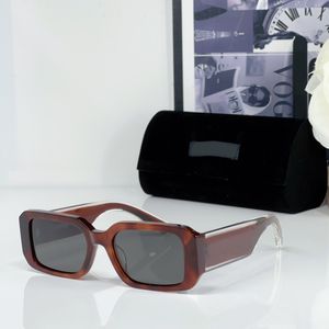 Zonnebril met klein vierkant frame, dameszonnebril, designerbril, heren, Europese en Amerikaanse mode, ingetogen luxe, goed materiaal, rechthoekige zonnebril uv400