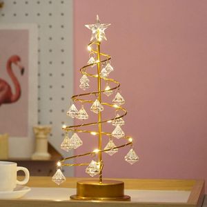 Kerstboom met kleine tafel |Desktop kerstboom met lichten 13inch mini tree vakantie ornamenten bureau bovenste slaapkamer kerst de