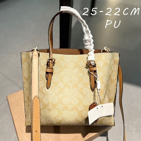 petits sacs à main de créateur fourre-tout pour femmes Sac à bandoulière de luxe avec bouton métallique et ficelle Sac en PVC ou en PU Marques Voyageant Bureau Week-end Shopping Sacs à main