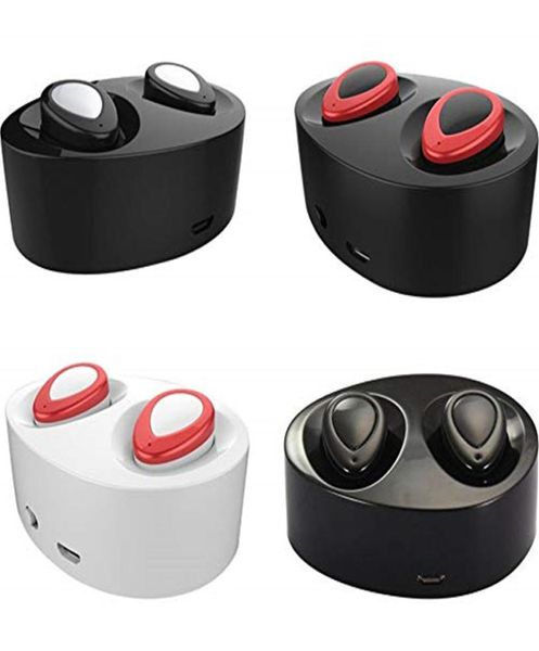 pequeños auriculares inalámbricos estéreo Bluetooth verdaderos auriculares InEar impermeables auriculares inalámbricos Auriculares TWS con caja de carga para P3813076