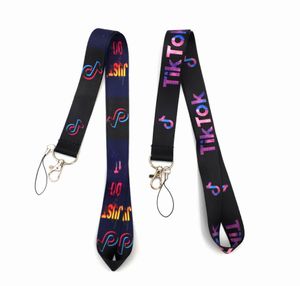 Kleine Hele 20 stks Cartoon Tik Tok lanyard strap Sleutelhanger ID-kaart hang touw Sling Hals Hanger jongen meisje Geschenken 109534679