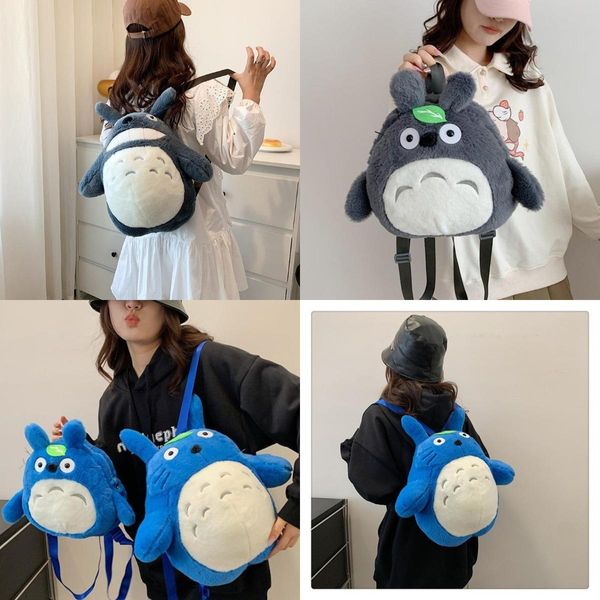 Small Wholesale Anime Plux Cartoon Backpack for Girls, Mignon, doux et confortable Sac à bandoulière, cadeau parent-enfant