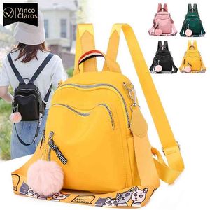 Kleine Dames Rugzak Mini Rugzak Koreaanse Mode Bookbag Hoge Kwaliteit Reizen Oxford Back Pack voor Tienermeisje Mochila Feminina 210922