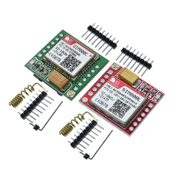 SIMS SIM800L SIM800C GPRS GSM MODULE MicrosiM Core Core Band Quad-Band TTL Port Serial