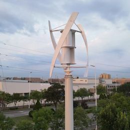 Smaraad High Power 20KW 30 kW Vertical Axi Wind Generator 120V-380V Generator Lamp Motor Kit Power Grid Alternatief