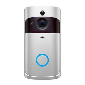 Sonnette vidéo WiFi intelligente 720P, caméra de sécurité en temps réel, Vision nocturne, détection de mouvement PIR