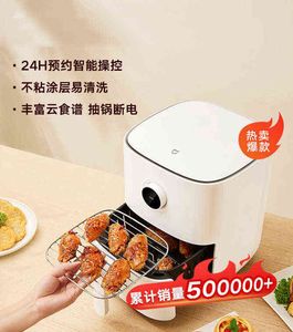 Freidora de aire inteligente 3.5L Hogar Máquina de papas fritas multifuncional Horno Gran capacidad Totalmente automático Nuevo T220819