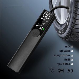 Pompe à air intelligente Portable voiture compresseur automatique gonfleur de pneu pour moto vélo basket-ball gonflable Kxewq