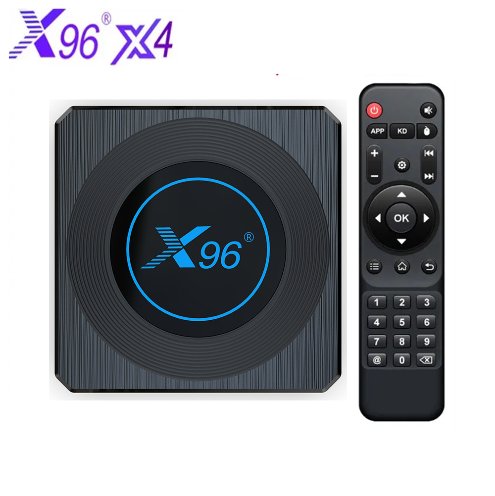 スマートアンドロイド11テレビボックスX96 X4 AMLOGIC S905X4 QUAD CORE 4GB 64GB 32GB WIFI 8K YouTube BT Media Player X96X4 TVBOXセットトップボックス