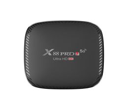 Smart Android X88 Pro T TV Box Android 10 TVBox HD 4K 24G5G WiFi 1GB 8GB 2GB 16GB Media Player Settop Boxes4290800