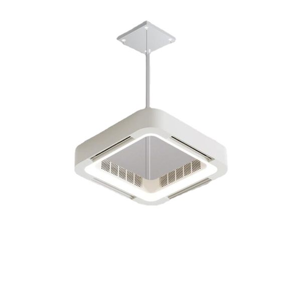 Lampe de ventilateur de plafond avec application intelligente, avec lumière, télécommande sans pales, circulateur LED DC, ventilateurs de chambre à coucher, de salon et de bureau