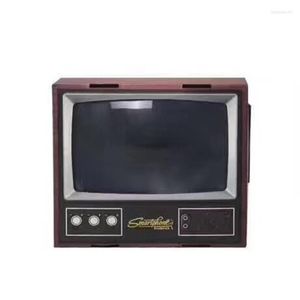 Módulos de automatización inteligente DIY cartón TV teléfono pantalla lupa soporte Vintage lupa Retro ampliar montaje regalo