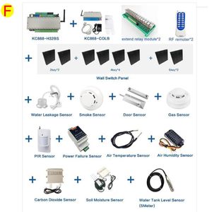 Modules d'automatisation intelligents KC868-H32BS-F Ethernet Wifi RS232 RS485 Modbus RF433M HTTP MQSmart contrôleur maison bricolage E