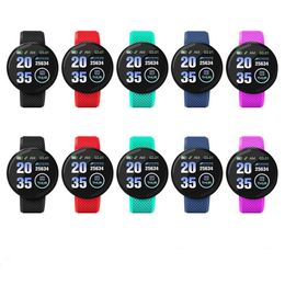 Smart Band Men Women Smart Bracelet LED D18 Smartwatch Waterdicht Smart Touch Screen Bracelet Reloj Intelente Hombre