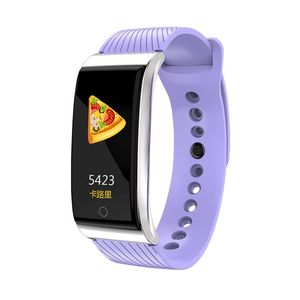 Pulsera inteligente Presión arterial Monitor de ritmo cardíaco Reloj inteligente Impermeable Bluetooth Podómetro Deportes Reloj de pulsera inteligente para IOS Android Reloj Teléfono