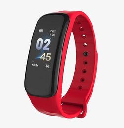 Smart Armband Kleur Scherm Bloeddruk Smart Horloge Waterdicht Fitness Tracker SmartWatch Hartslag Monitor Polshorloge voor Android IOS