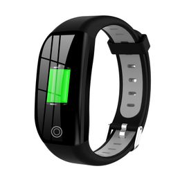 Smart Armband GPS Afstand Fitness Activity Tracker IP68 Waterdicht Bloeddrukhorloge Slaapmonitor Smart Band Polsband