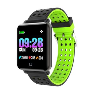 Bracelet intelligent montre Fitness Tracker oxygène sanguin tension artérielle moniteur de fréquence cardiaque montre intelligente étanche Smartwatch pour iPhone Android
