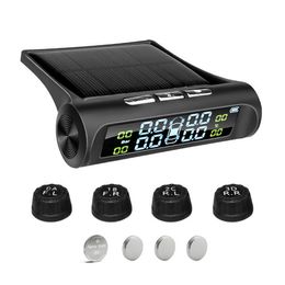 Smart Voiture TPMS Surveillance automatique Devations externes Système de surveillance du pneumatique Système de sécurité Alarme de sécurité USB TMPS Capteur de pression de pneu