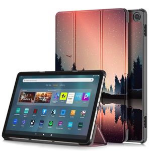 Smart Cases For Amazon Fire Max 11inch 11" PU Leather Cover Wake Sleep Function Tablet PC Fundas Capa