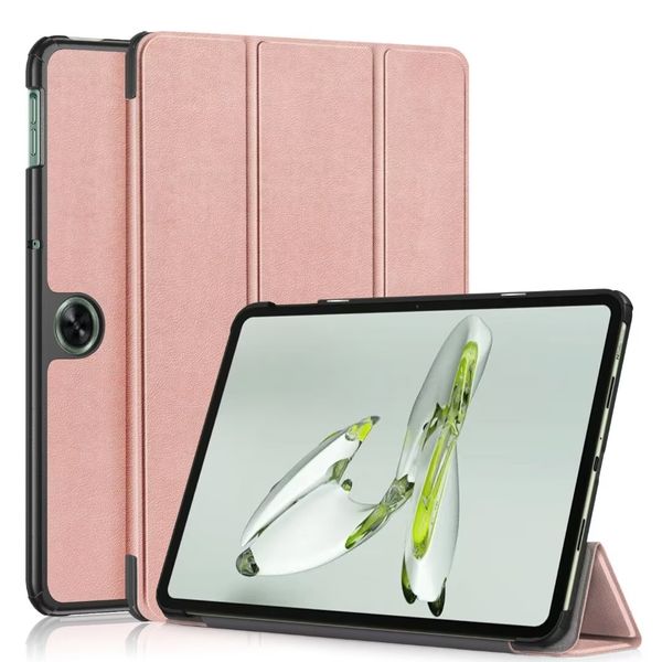 Étuis intelligents pour OPPO Pad Neo Air 2, 11.4 pouces, Oneplus Pad GO, housse en cuir, fonction réveil, tablette PC Fundas Capa