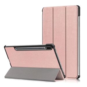 Smart Cases voor Samsung Tab S7 Plus T970 T975 S8 S8 Plus SM-X800 X806 FE T733 Case Slim Leather Cover Tablet Auto Slaap Wake Functie