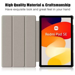 Smart Cases voor Xiaomi Redmi Pad SE 6 5 11 